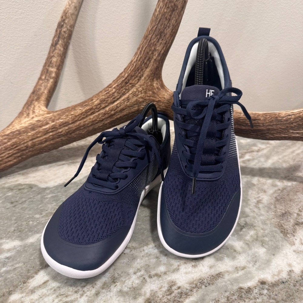 Hike Footwear Barefoot Sneakers Navy Blue Mesh Wide Toe Box Mens 7.5 Womens 9.5